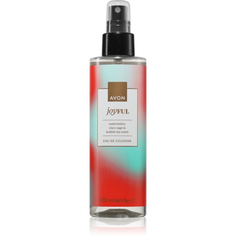 Avon Joyful Watermelon & Clary Sage & Bubble Tea одеколон за жени 200 мл.