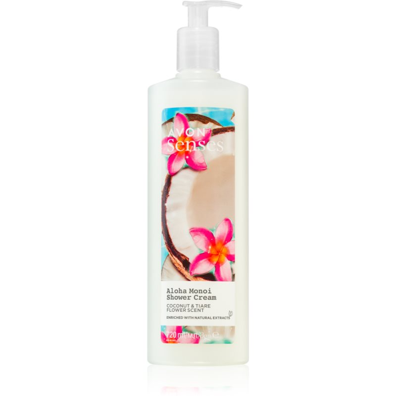 Avon Senses Aloha Monoi крем душ гел 720 мл.