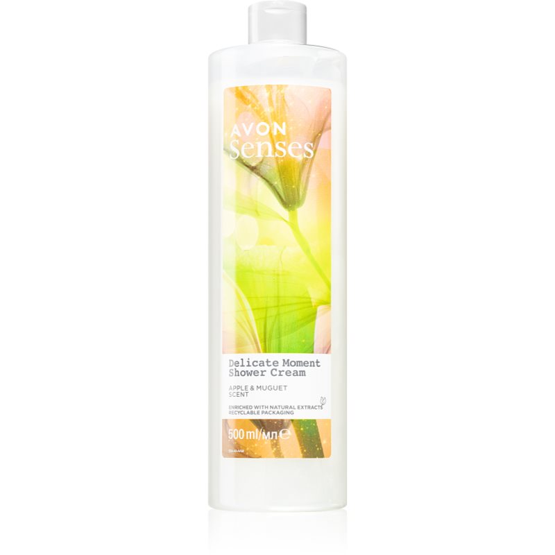 Avon Senses Delicate Moment успокояващ душ гел 500 мл.