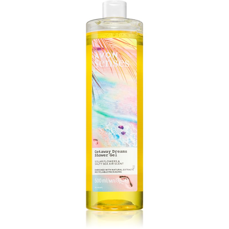 Avon Senses Getaway Dreams освежаващ душ гел 500 мл.