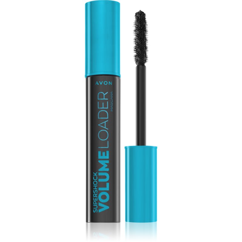 Avon SuperShock Volume Loader водоустойчива спирала за обем и сгъстяване на мигли цвят Black 10 мл.