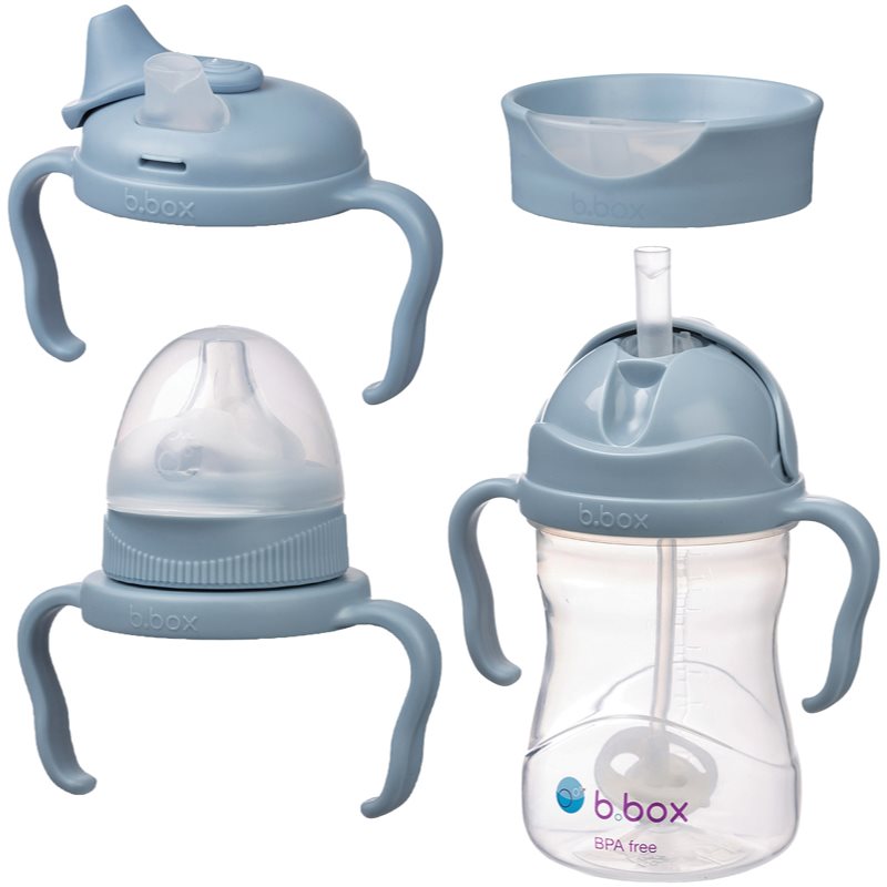 B.Box Baby Bottle 4 in 1 детско шише 4 в 1 Ocean 240 мл.