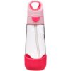 B.Box Bottle with Straw шише със сламка Flamingo Fizz 600 мл.