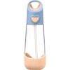 B.Box Bottle with Straw шише със сламка Peach 600 мл.