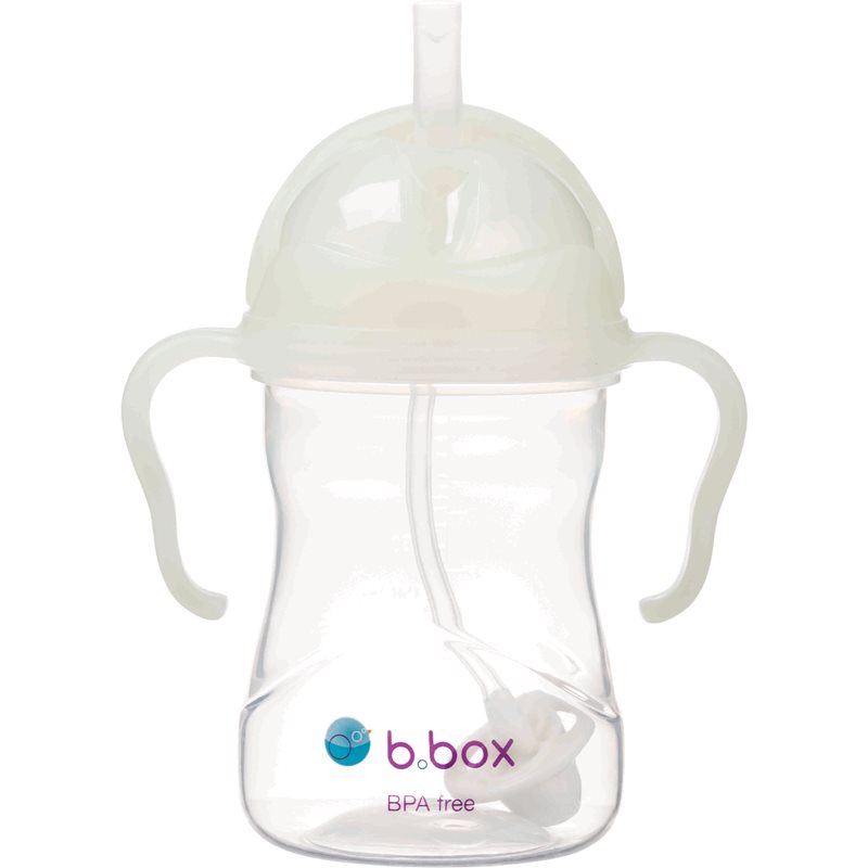 B.Box Glow in the Dark чаша със сламка 240 мл.