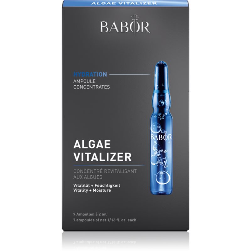 BABOR Ampoule Concentrates Algae Vitalizer ревитализиращ серум за лице с хидратиращ ефект 7x2 мл.