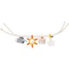 BABY FEHN fehnNATUR Pram Chain контрастна играчка за окачане 1 бр.