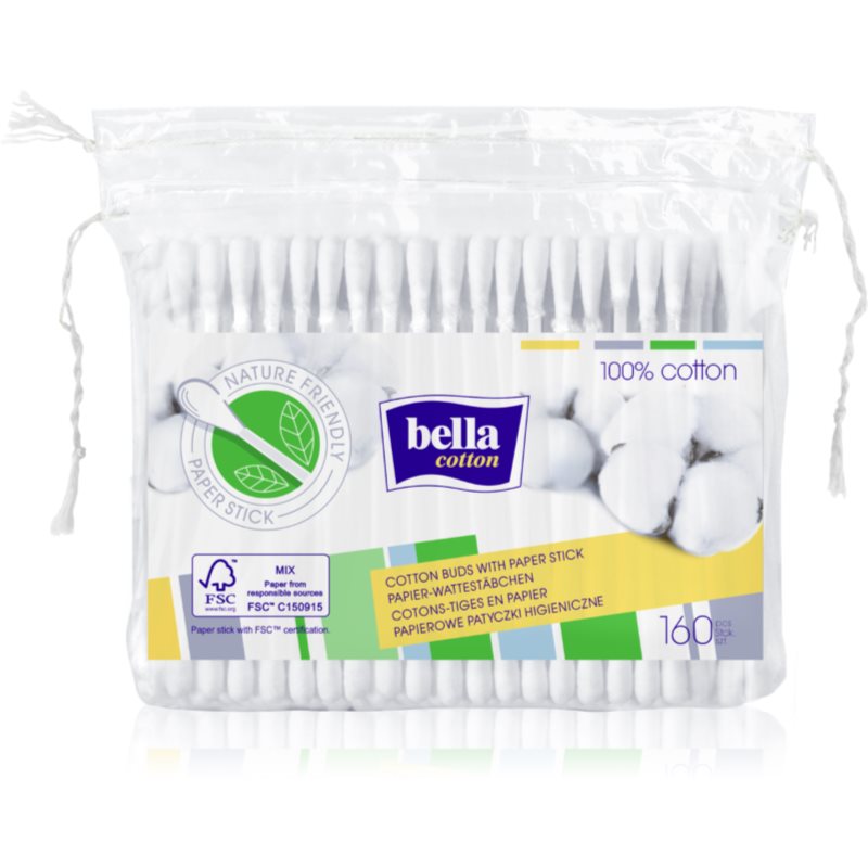 BELLA Cotton клечки за уши 160 бр.