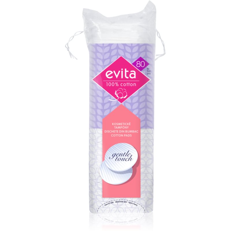 BELLA Evita тампони за почистване на грим 80 бр.