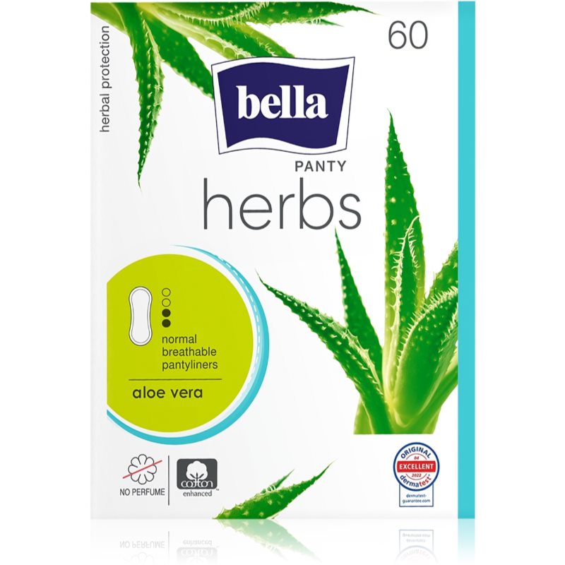 BELLA Herbs Aloe Vera дамски превръзки без парфюм 60 бр.