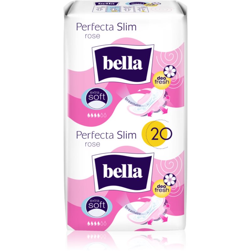 BELLA Perfecta Slim Rose санитарни кърпи 20 бр.