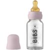 BIBS Baby Glass Bottle 110 ml бебешко шише Dusky Lilac 110 мл.
