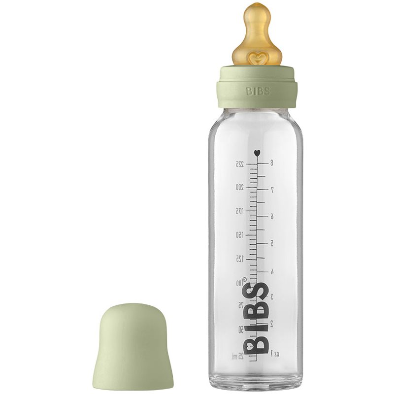 BIBS Baby Glass Bottle 225 ml бебешко шише 225 мл. на ниска цена