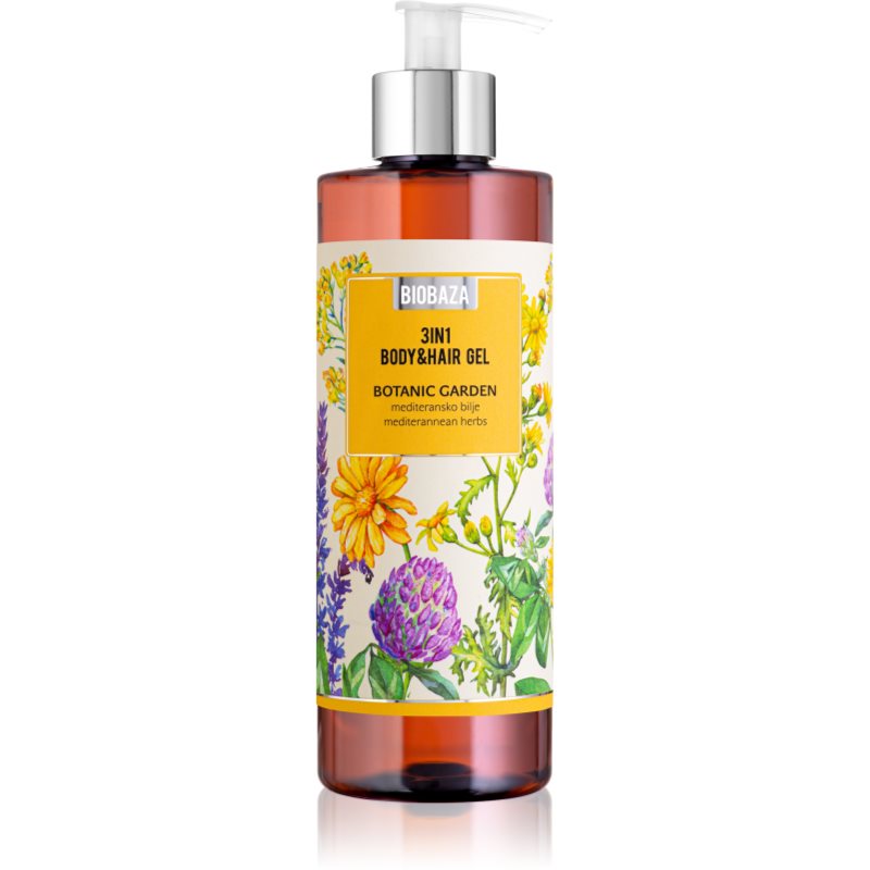 BIOBAZA 3in1 Body&Hair Gel Botanic Garden шампоан