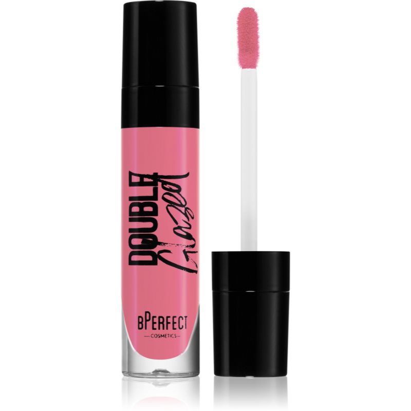 BPerfect Double Glazed блясък за устни цвят Pink Frosting 7 мл.
