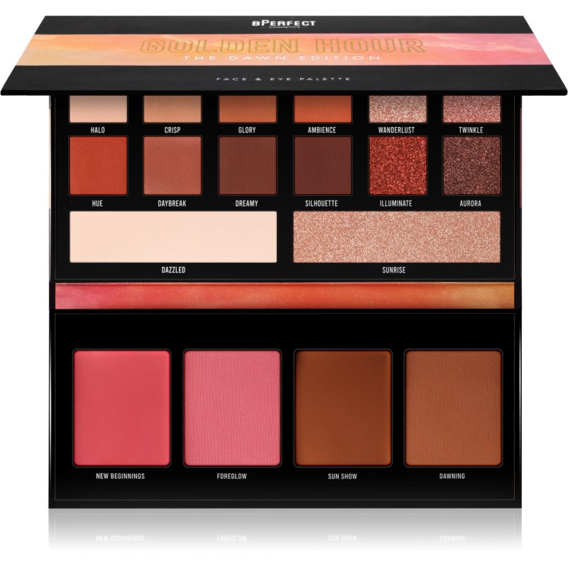 BPerfect Golden Hour The Dawn Edition мултифункционална палитра за лице 54.6 гр.