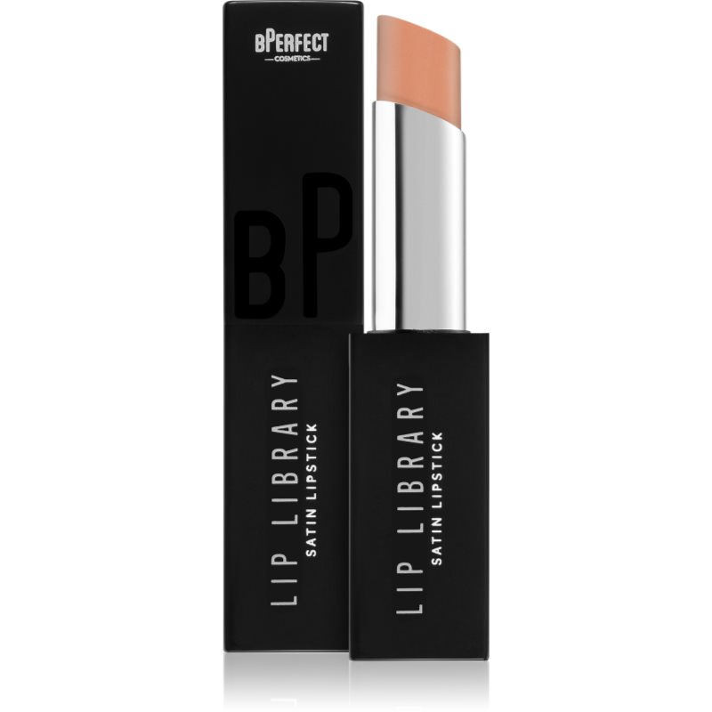 BPerfect Lip Library Satin крем-червило цвят Hooked 3 гр.