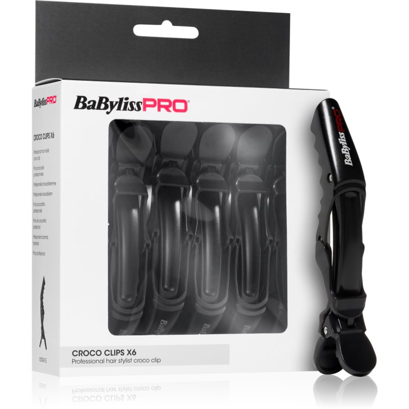 BaByliss PRO Croco Hair Clip клипси за коса 6 бр.
