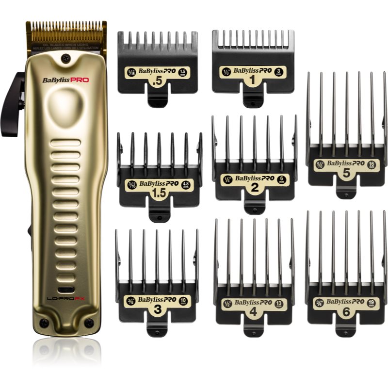 BaByliss PRO FX825GE LO-PROFX GOLD Clipper професионална машинка за подстригване 1 бр.