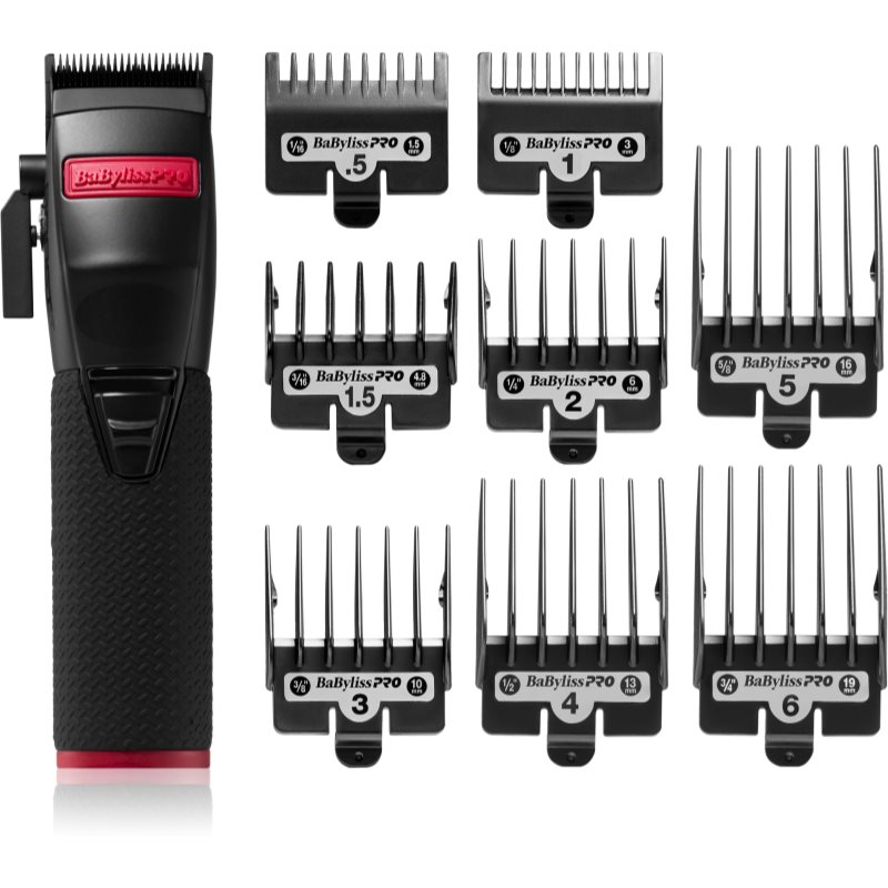 BaByliss PRO FX8700RBPE Boost+ Black Clipper машинка за подстригване на коса и брада 1 бр.