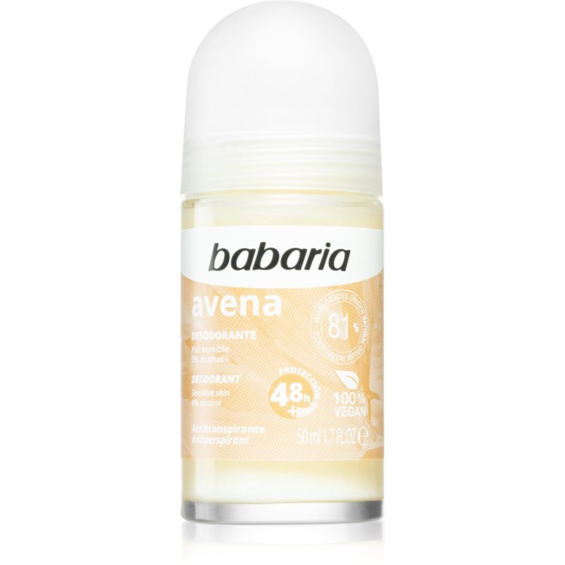 Babaria Deodorant Oat рол- он против изпотяване за чувствителна кожа 50 мл.