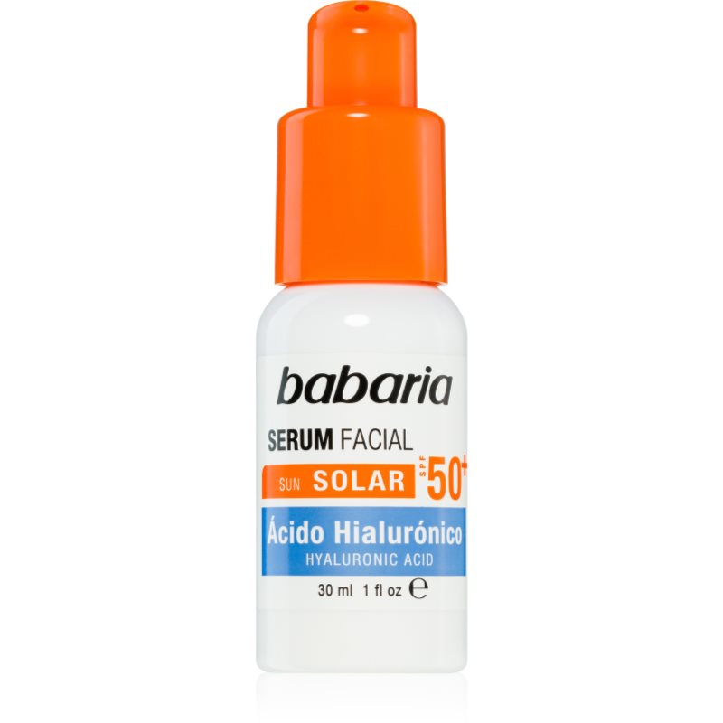 Babaria Sun Face хидратиращ серум с висока UV защита SPF 50+ 30 мл.