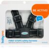 BabyOno Be Active Safety Harness First Steps предпазни ленти за деца Black 6 m+ 1 бр.