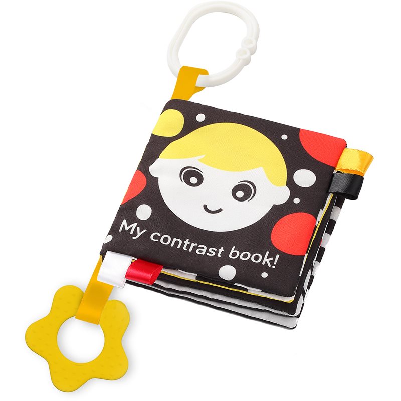 BabyOno Have Fun My Contrast Book контрастна образователна книжка 1 бр.