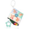 BabyOno Have Fun Sensory Book контрастна образователна книжка с гризалка Seasons 1 бр.