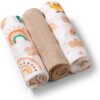BabyOno Take Care Muslin Diapers пелени от плат Beige 3 бр.