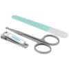 BabyOno Take Care Nail Care комплект за маникюр за деца Mint 1 бр.