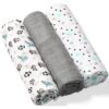 BabyOno Take Care Natural Diapers пелени от плат 70 x 70 cm Gray 3 бр.