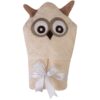 Babymatex Jimmy Owl хавлия с качулка 80x80 см
