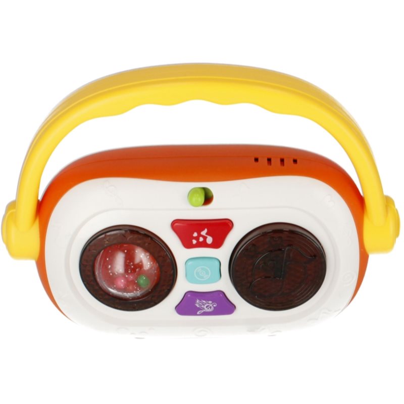 Bam-Bam Music Toy Silicone Bamboo Puzzle играчка за подреждане с мелодия 18m+ Radio 1 бр.