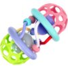 Bam-Bam Musical Rubber Crawling Ball играчка за подреждане с мелодия 6m+ 1 бр.