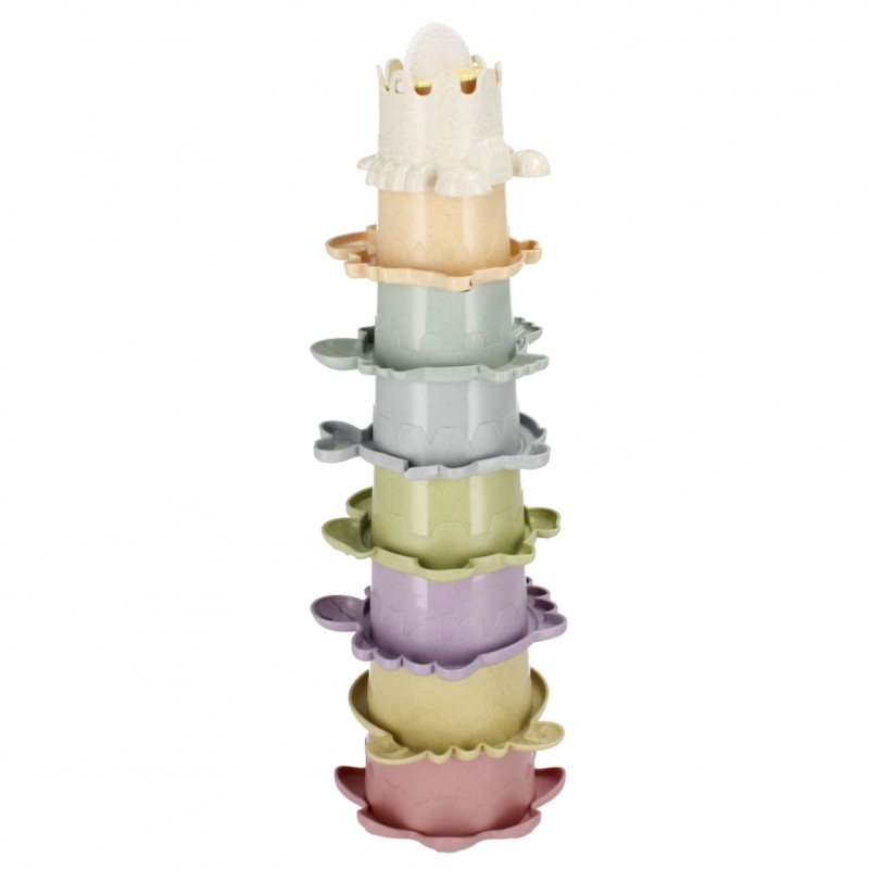 Bam-Bam Stacking Cups чашки за редене 6m+ Tower 8 бр.