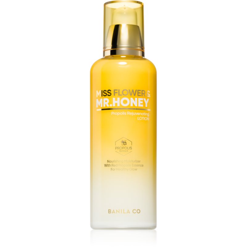 Banila Co. Miss Flower & Mr. Honey Propolis Rejuvenating озаряващ и хидратиращ лосион за подмладяване на кожата на лицето 150 мл.