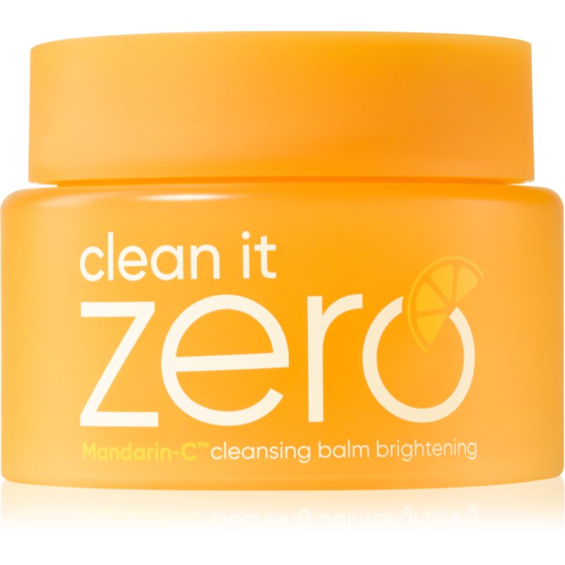 Banila Co. clean it zero Mandarin-C™ brightening балсам за почистване и премахване на грим за озаряване на лицето 100 мл.