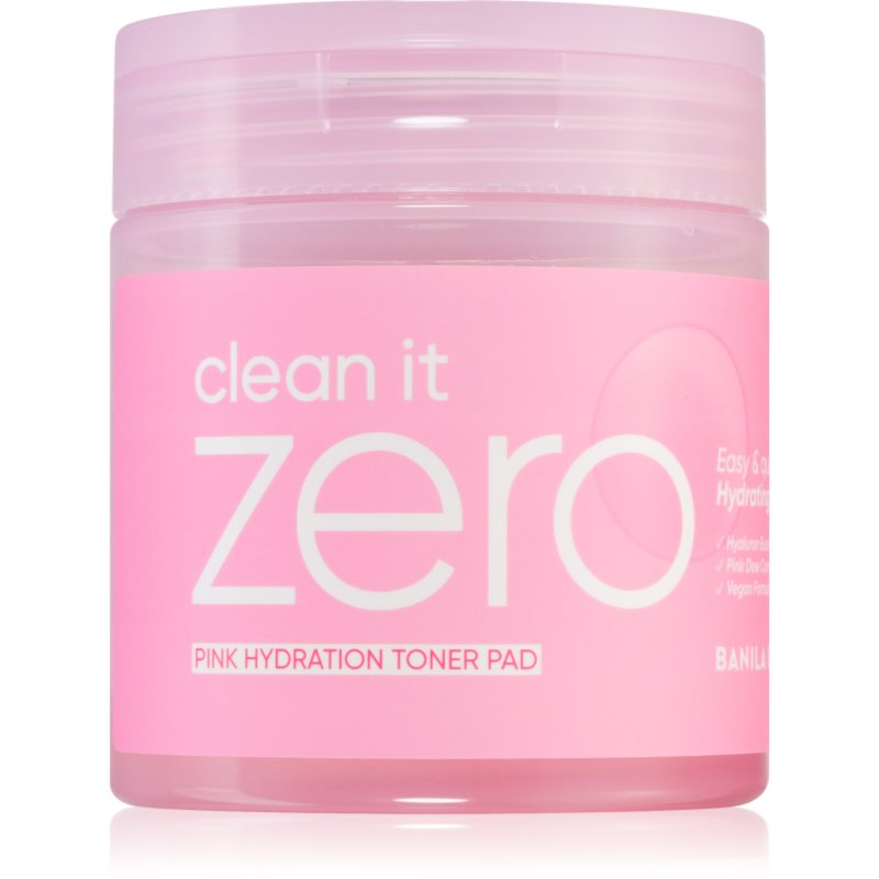 Banila Co. clean it zero Pink Hydration Toner Pad тонизиращи възглавнички с хидратиращ ефект 70 бр.