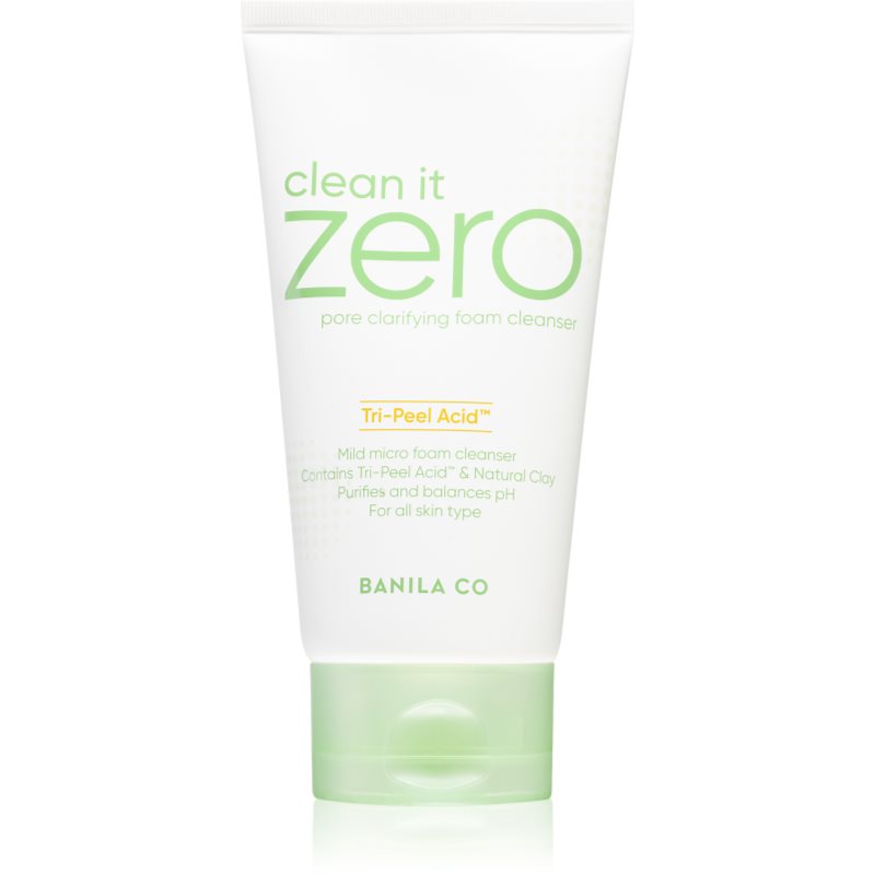 Banila Co. clean it zero pore clarifying почистваща пяна-крем за хидратиране на кожата и минимизиране на порите 150 мл. на ниска цена