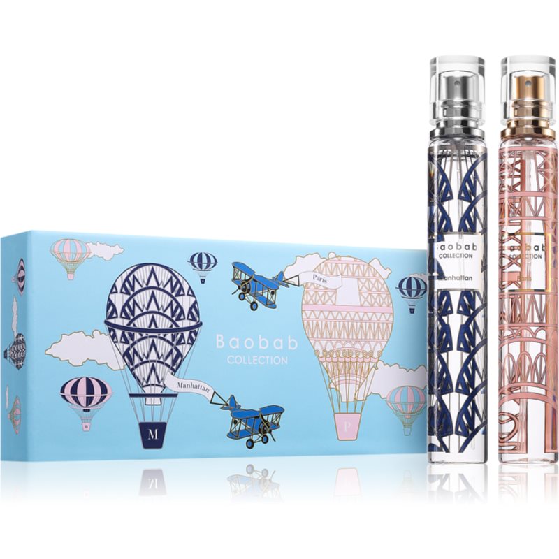 Baobab Collection My First Baobab Paris & Manhattan cпрей за дома подаръчен комплект