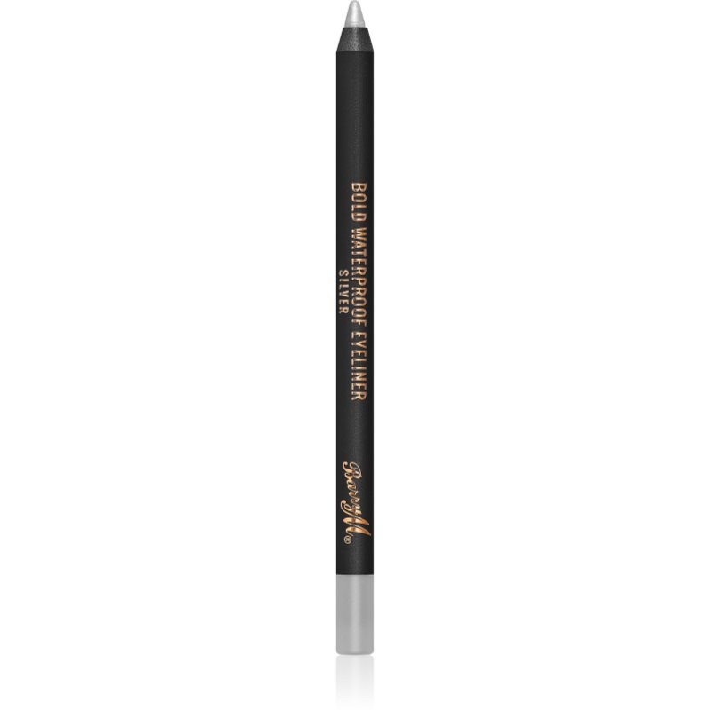 Barry M Bold Waterproof Eyeliner водоустойчив молив за очи цвят Silver 1