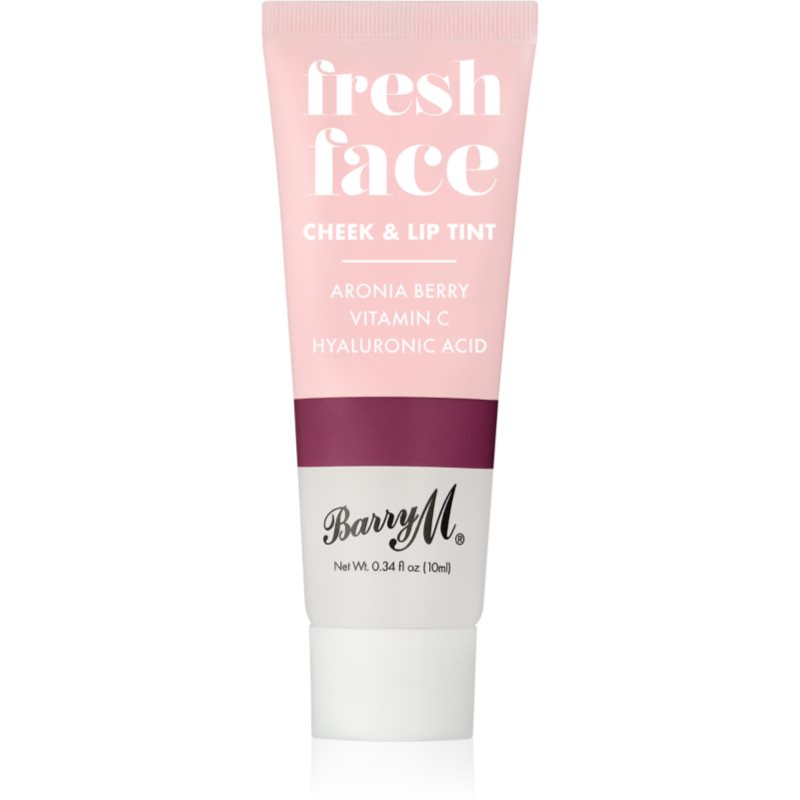 Barry M Fresh Face мултифункционален грим за устни и скули цвят Blackberry 10 мл.