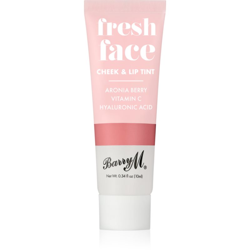 Barry M Fresh Face течен руж и блясък за устни цвят Summer Rose 10 мл.