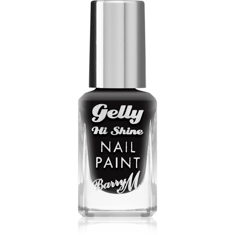 Barry M Gelly Hi Shine лак за нокти цвят Black forest 10 мл.
