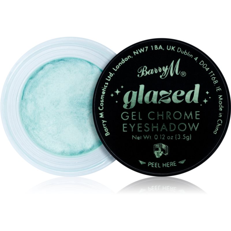 Barry M Glazed Gel Chrome Eyeshadow сенки за очи-гел цвят So Charming 3.5 гр.
