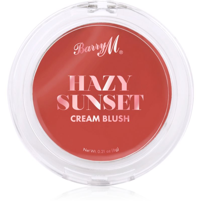 Barry M Hazy Sunset кремообразен руж цвят Evening Daze 6 гр.