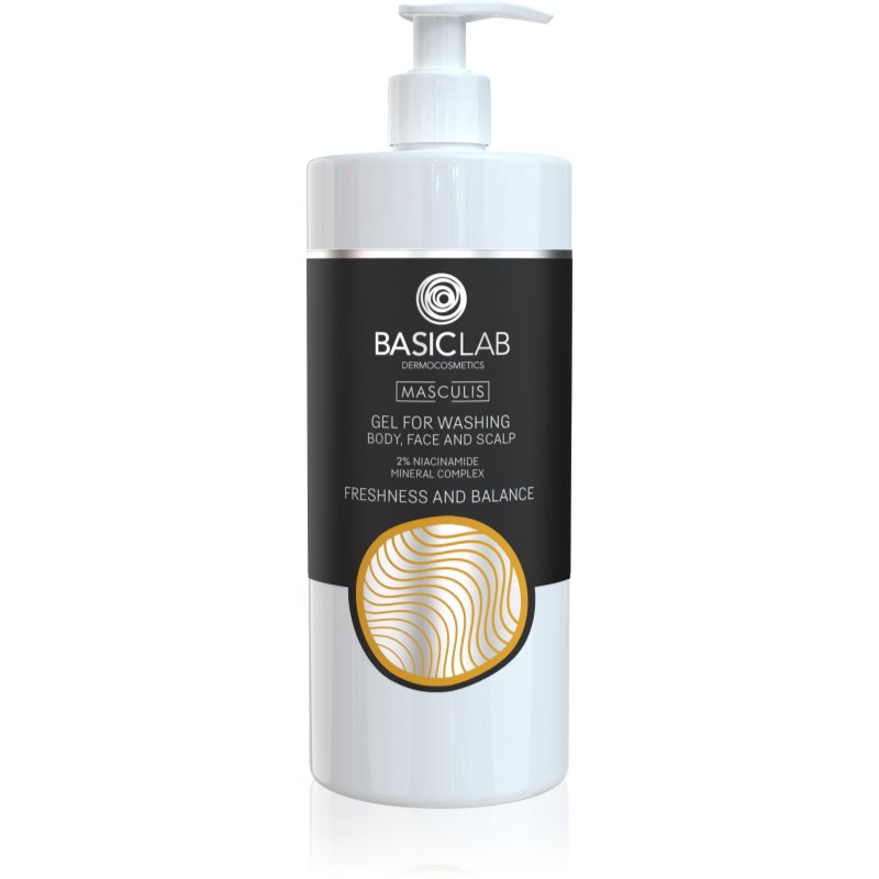 BasicLab Dermocosmetics Masculis душ гел за лице