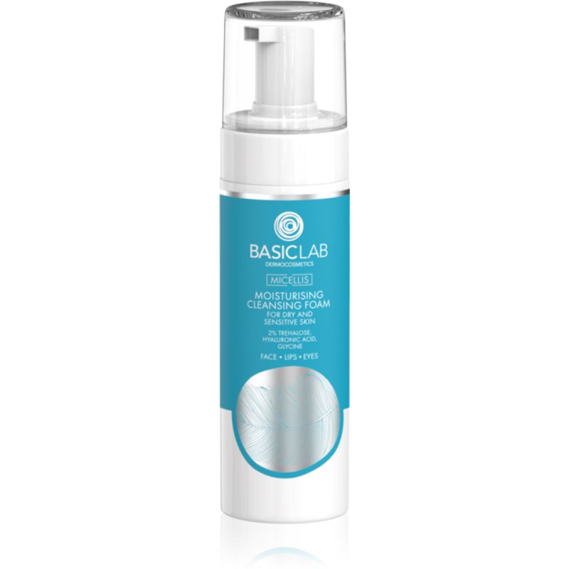 BasicLab Dermocosmetics Micellis нежна почистваща пяна за суха до чувствителна кожа 150 мл.