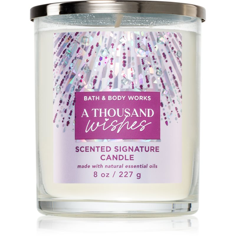 Bath & Body Works A Thousand Wishes ароматна свещ 227 гр.